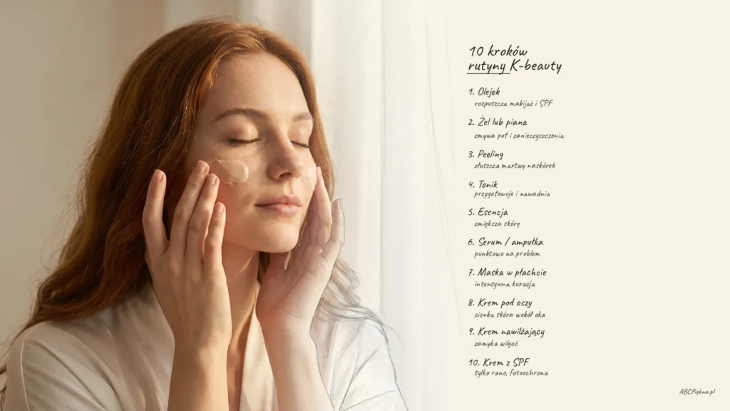10 kroków rutyny K-beauty