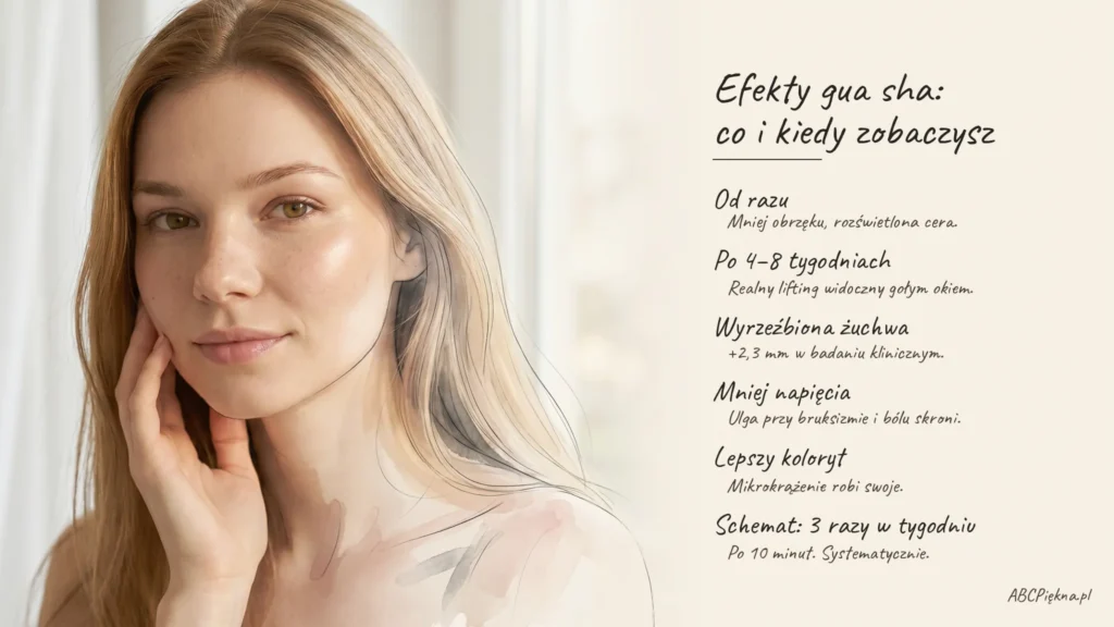 masaż gua sha efekty