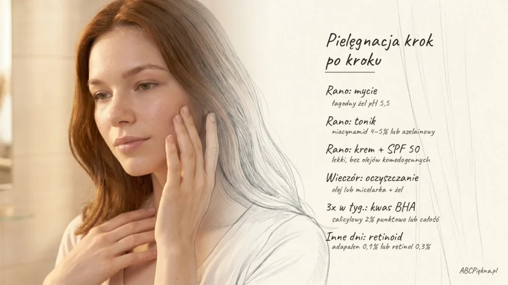 trądzik pielęgnacja cery
