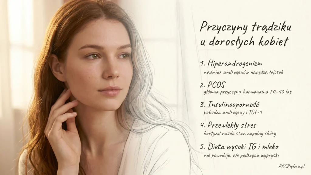 trądzik przyczyny