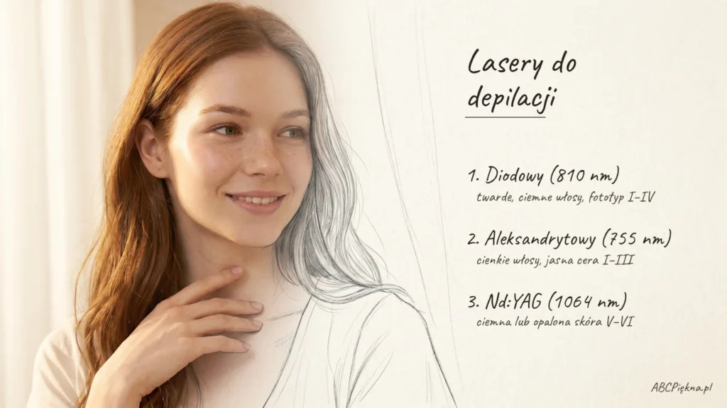 depilacja laserowa rodzaje laserów