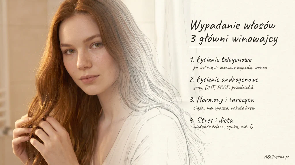 wypadanie włosów przyczyny