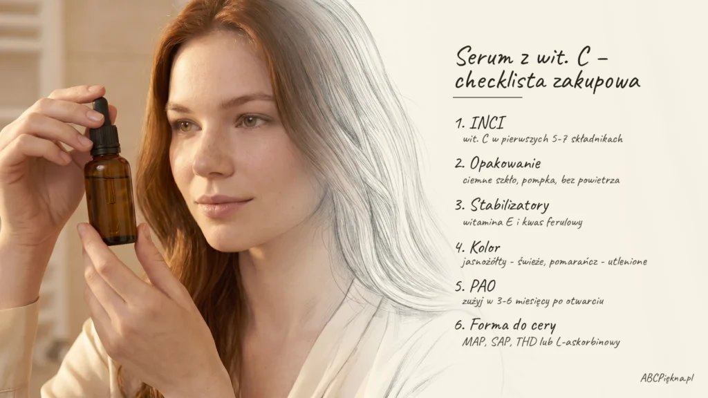 jak wybrać serum z witaminą c