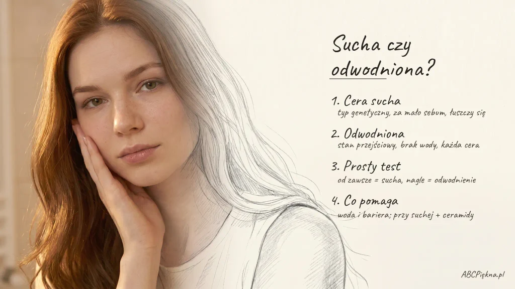 cera sucha czy odwodniona jak rozpoznać? 