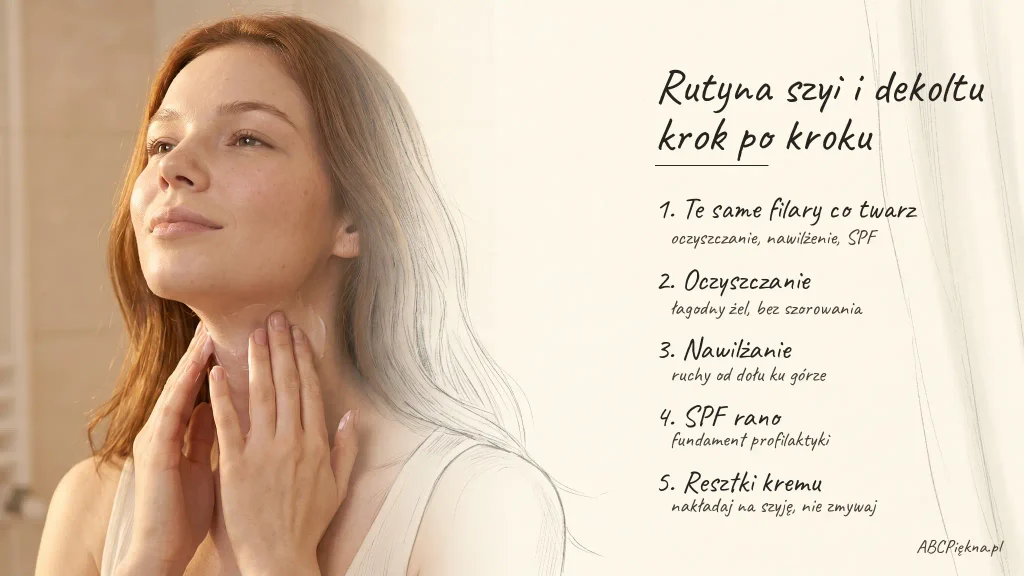 szyja i dekolt rutyna krok po kroku