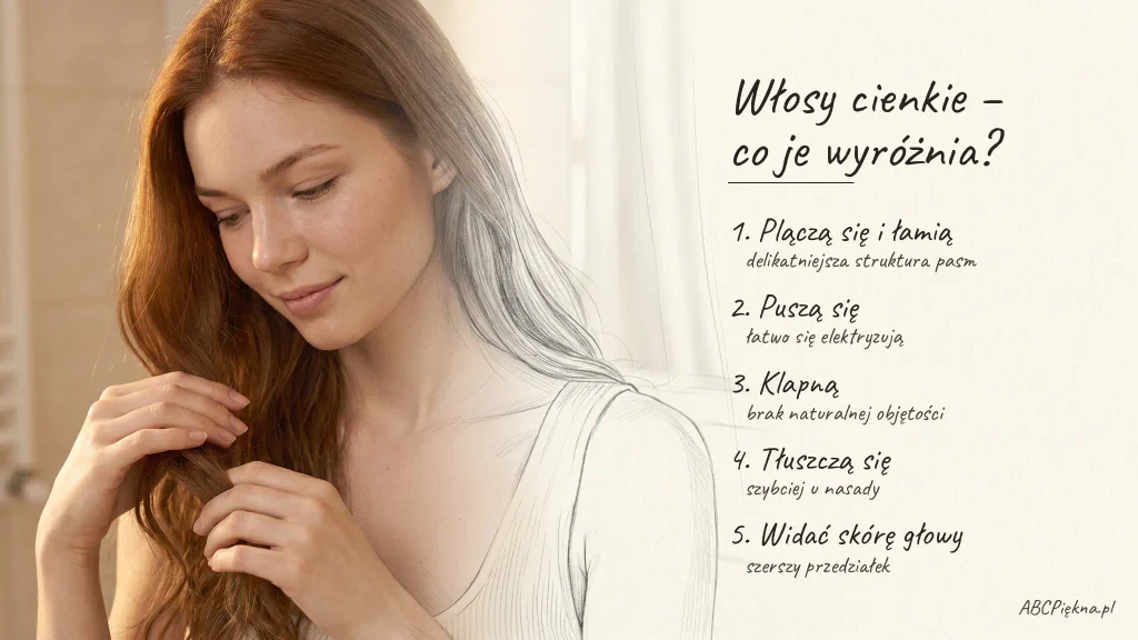 włosy cienkie charakterystyka
