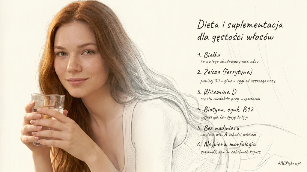 Dieta wspierająca gęstość włosów